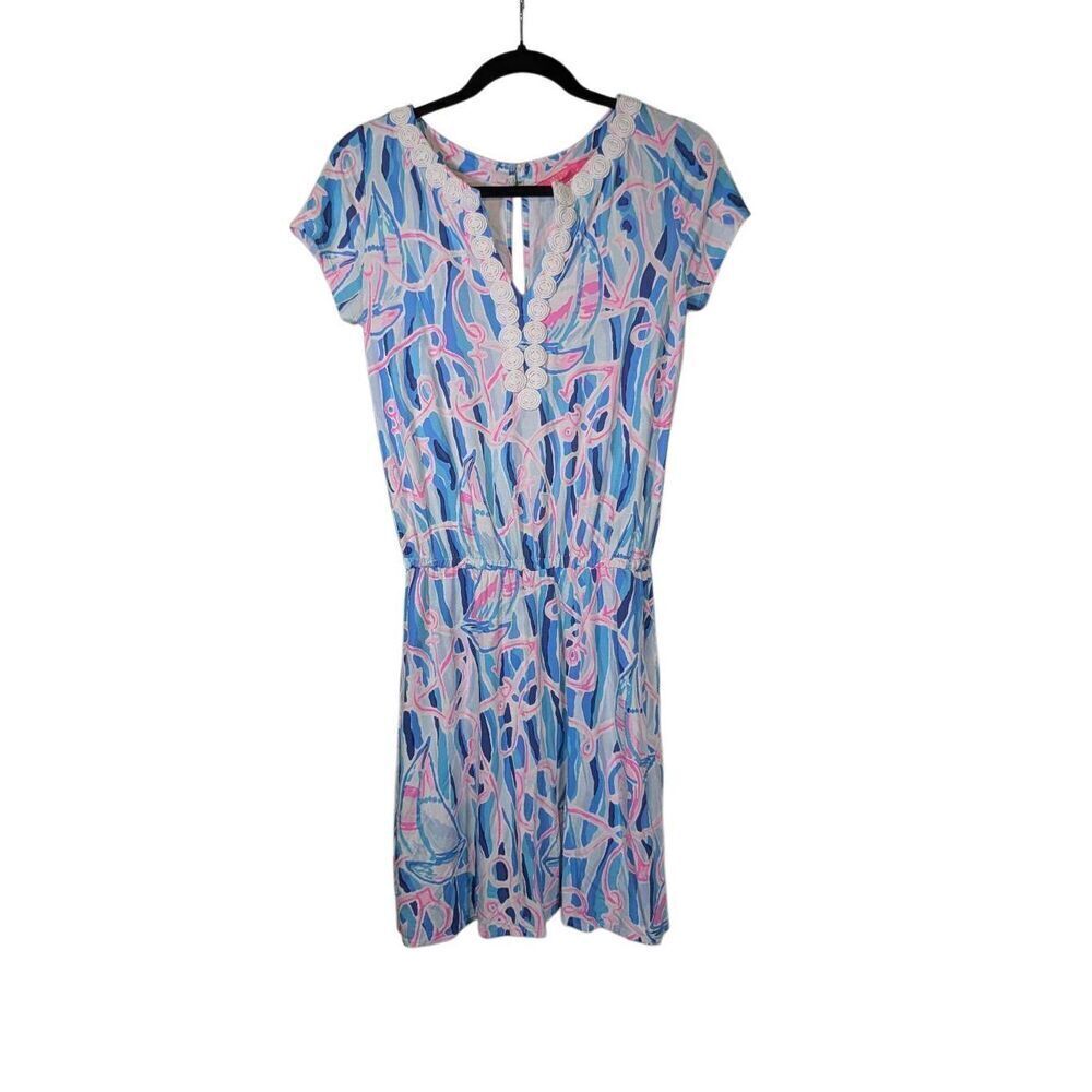 Lilly Pulitzer Reble Skort Romper in Reel Nauti Women's Size XS